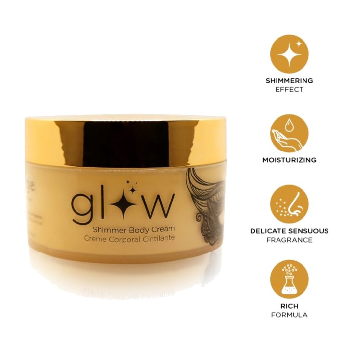 ORGIE Glitter effektcreme för kroppen GLOW 250 ML D-246804