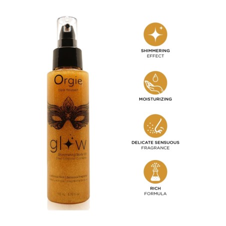 leuchtkraft-strahlungsöl für den körper glow 110 ml