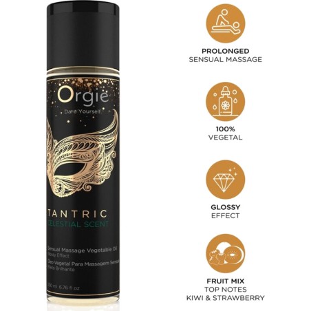 vegetaški masni olje tantric-200ml