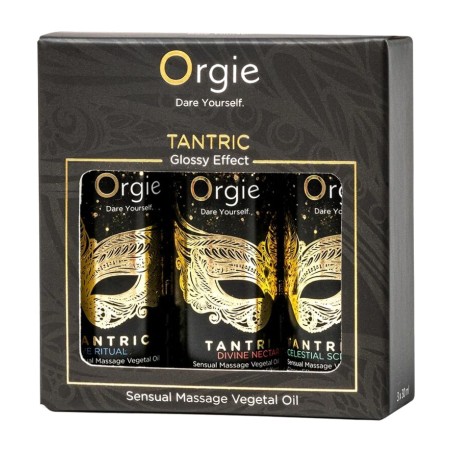 conjunto de 3 óleos de massagem tantric-mini-size collection 3x30ml