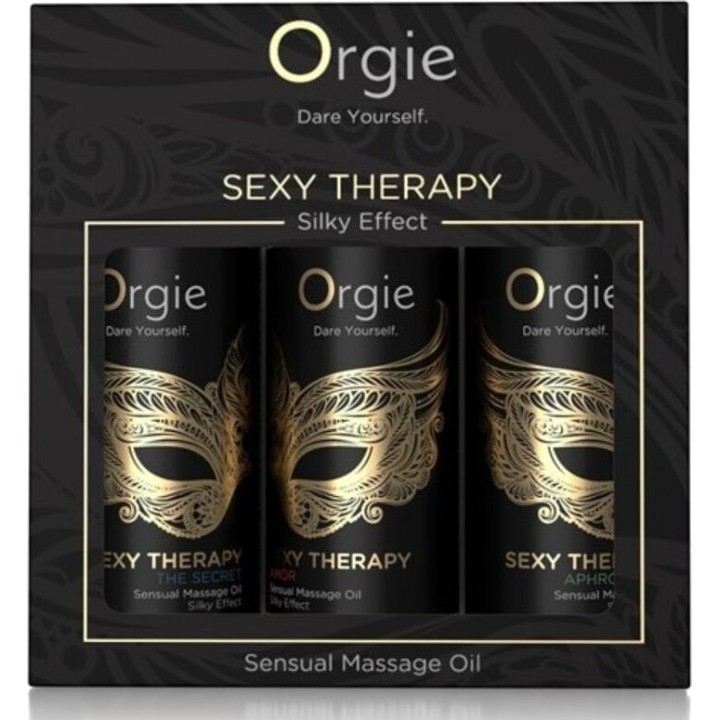 ORGIE Set de 3 aceites masaje SEXY-THERAPY-MINI-3X30ML