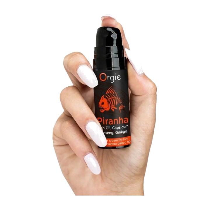ORGIE Erection enhancer cream for men PIRANHA 15 ML D-246760