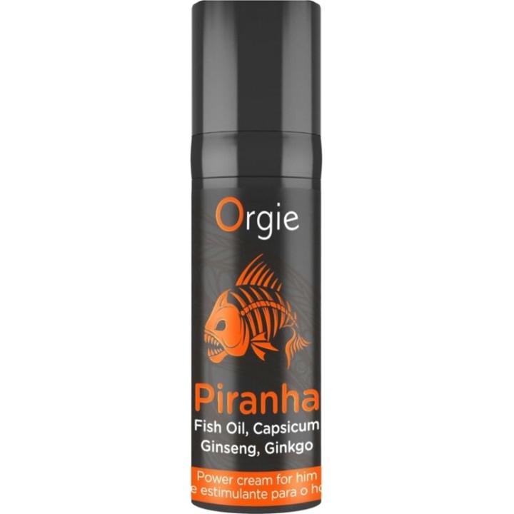 ORGIE Erection enhancer cream for men PIRANHA 15 ML D-246760
