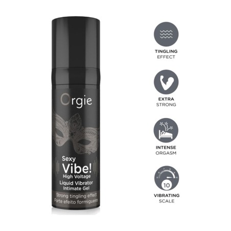 intimo-gel extra stark mit vibrations-effekt sexy-vibe high voltage 15 ml