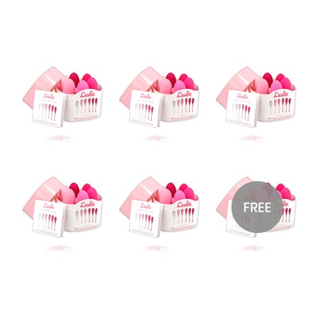 pack de 6 exercices de périnée avec poids kegel-fit 5+1