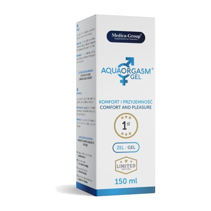 MEDICA GROUP Water-based intimate lubricant gel AQUA-ORGASM