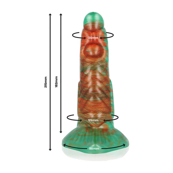 EPIC Dildo vert fluorescent green TIRYON-52392 D-243353