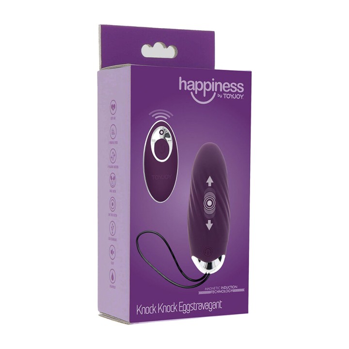 TOYJOY Oeuf vibrant avec télécommande HAPPINESS