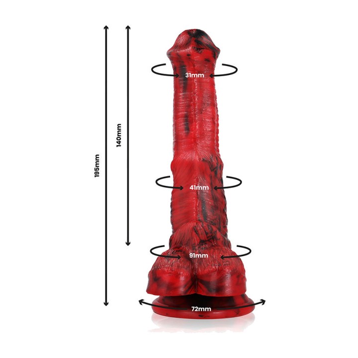 EPIC Phantasie-Dildo Nachtdrache VULCANUS-52402 D-243363
