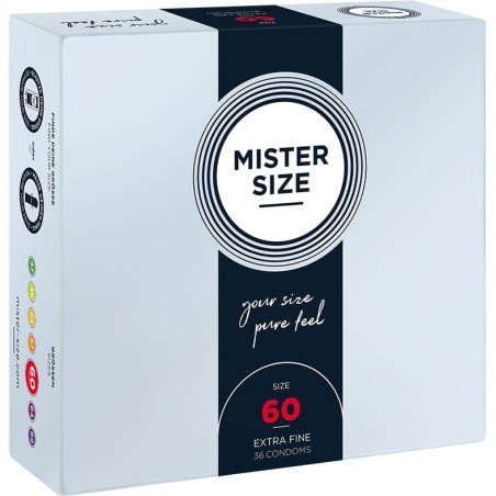 preservativos sob medida 60 mm 36 uds