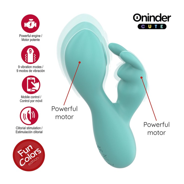 ONINDER G-point och klitorvibratör med app CUTE LOVE BUNNY