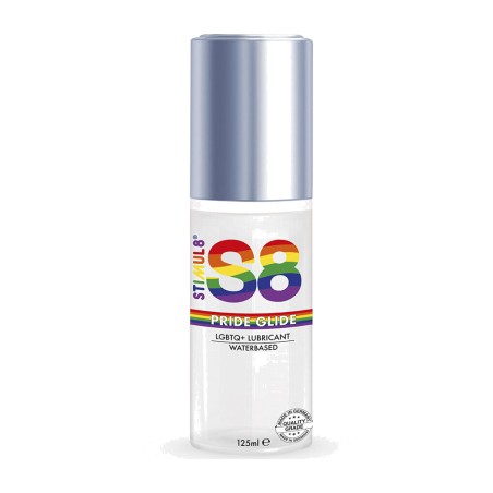 waterbasis olie pride editie s8 glide 125 ml