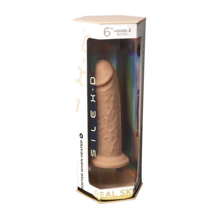 SILEXD Pèny realístic termorreactiu de silicona model 2 15,4