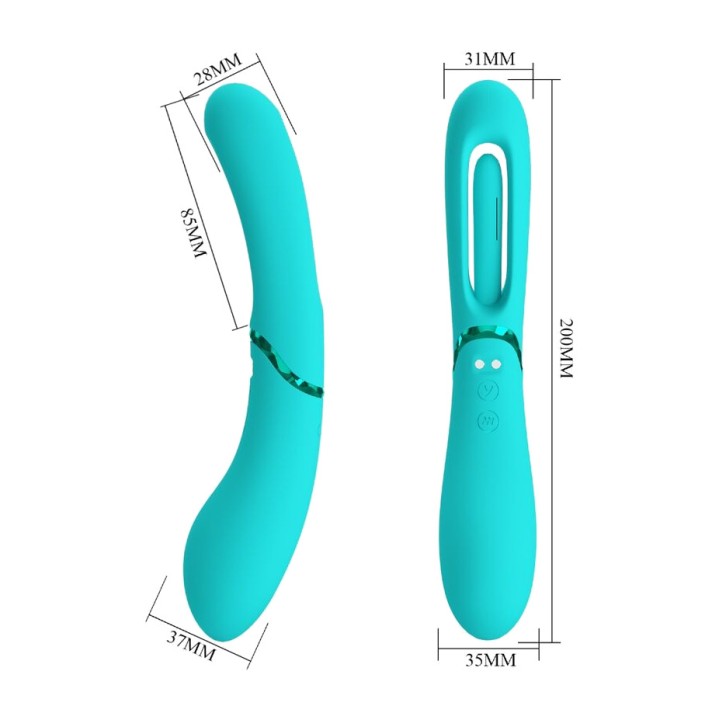 ROMANCE G-punkt vibratør med 7 vibrationer LEXIE D-241900VAR