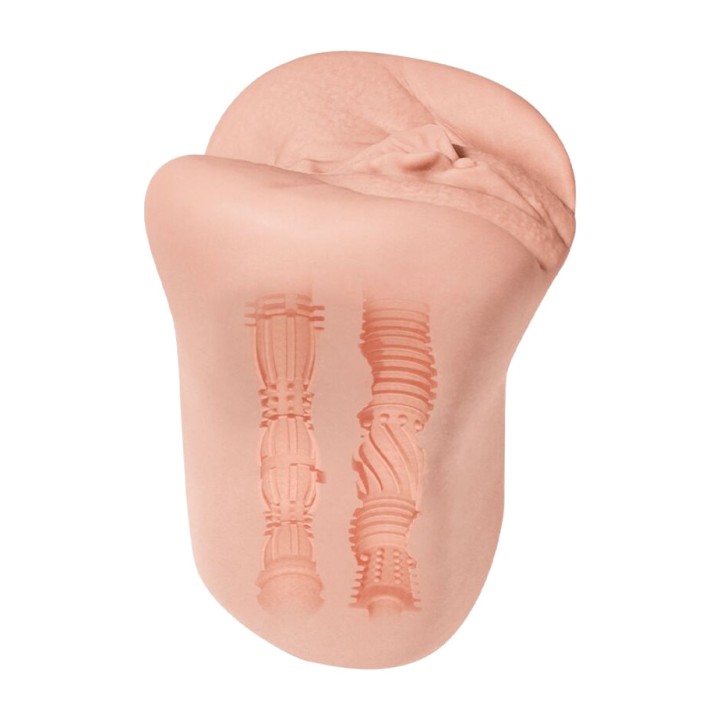 ALIVE Dobbelt vagine og anus stimulator super realistisk
