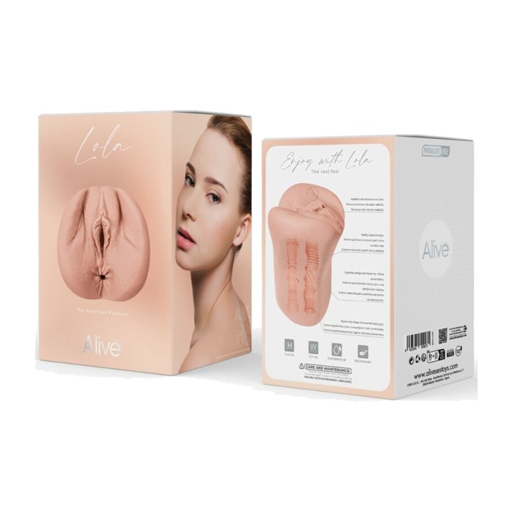 ALIVE Stimulateur masculin double vagin et anus super