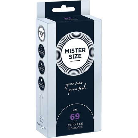 preservatius a mesure 69 mm 10 uds