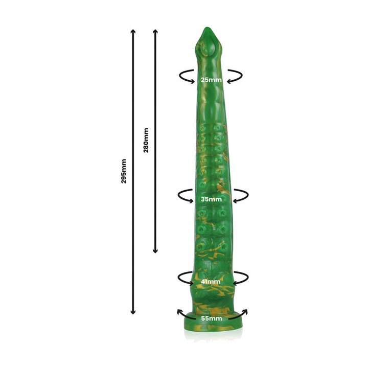 EPIC Green Fantasy Flash Dildo HYLOS D-243364
