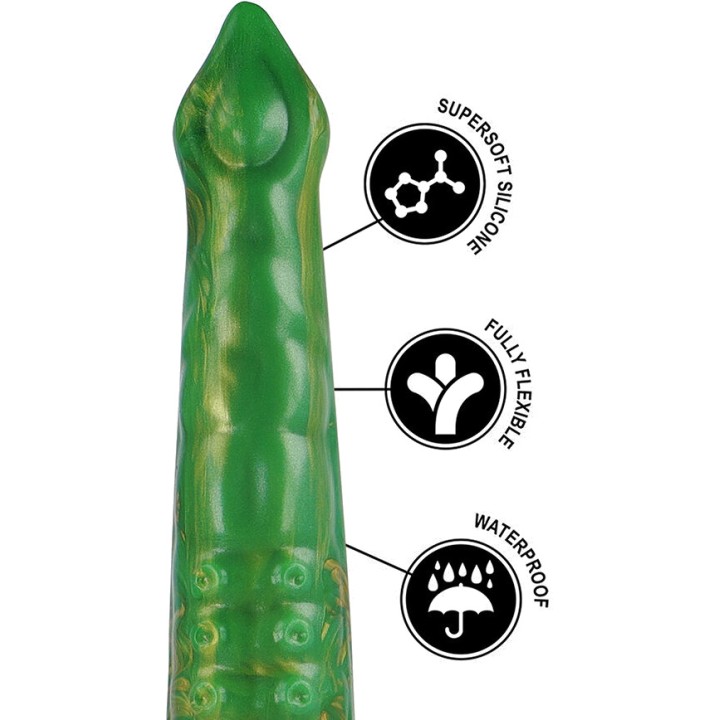 EPIC Dildo vert fluorescent green HYLOS D-243364