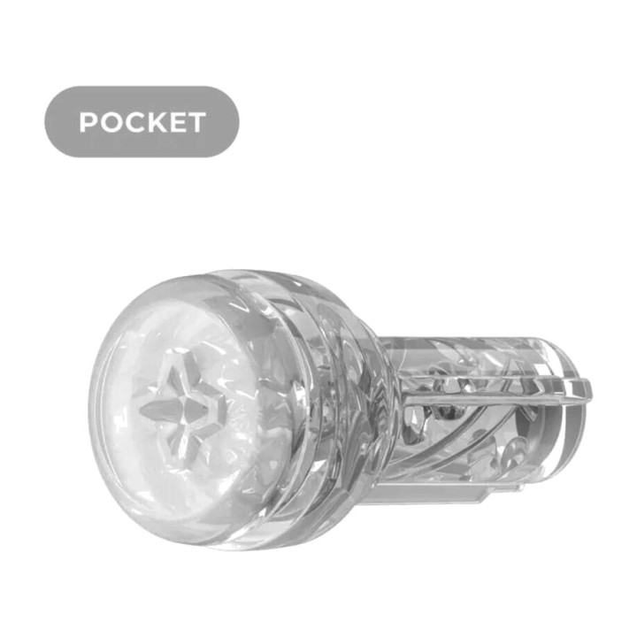 KIIROO Ottimo maschile da tasca FEEL POCKET STROKER CRYSTAL