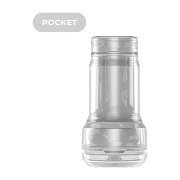 KIIROO Ottimo maschile da tasca FEEL POCKET STROKER CRYSTAL