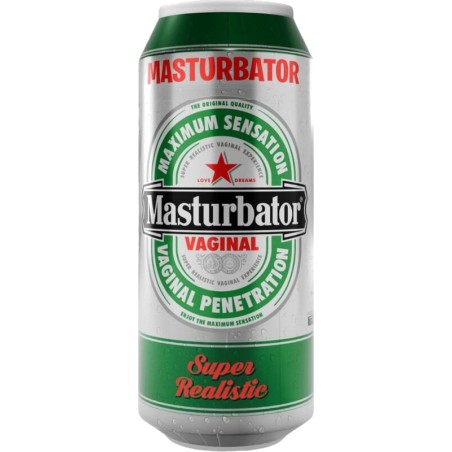 male masturbator vagina shaped like a beer can