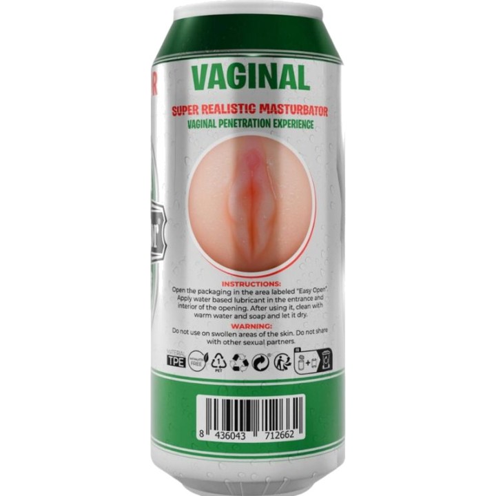 ALIVE Masturbator mit vaginalem Form von Bierdose D-241912