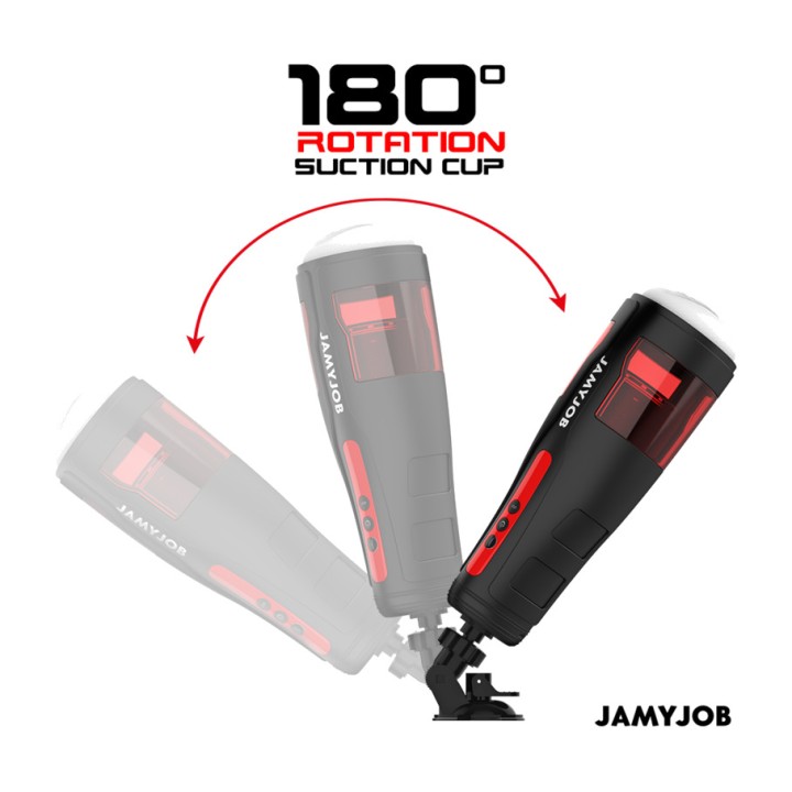 JAMYJOB Automatischer Vibrator mit 10 Rotations- und