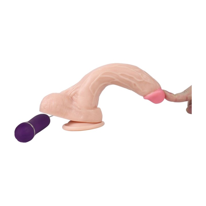 SHEQU Remote-controlled vibrating dildo HOLY DRAGON 20,5 CM