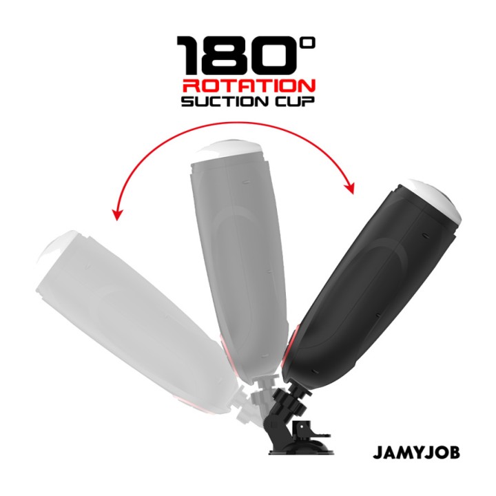 JAMYJOB Automatic 5-push mode vibrating vaginal masturbator