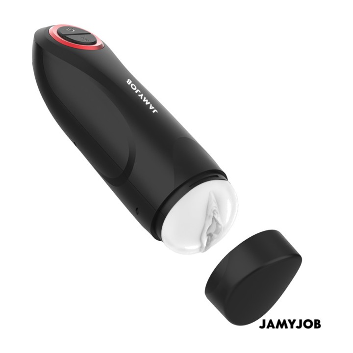 JAMYJOB Automatic 5-push mode vibrating vaginal masturbator