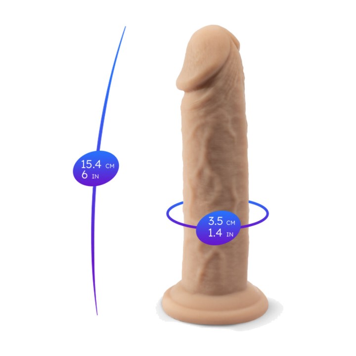 SILEXD Pèny realístic termorreactiu de silicona model 2