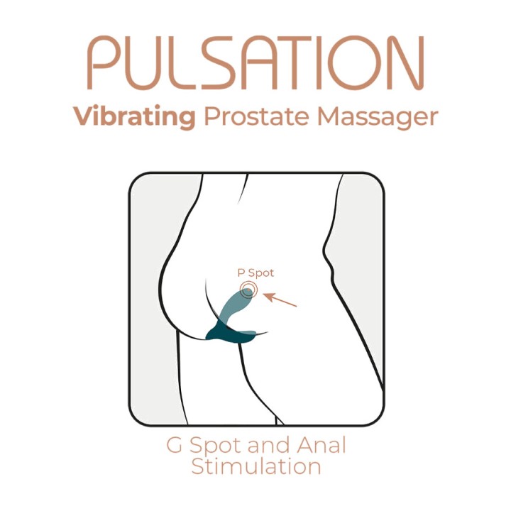 ADRIEN LASTIC Prostatstimulatör med app PULSATION-51630