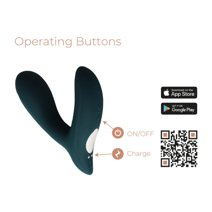 ADRIEN LASTIC Prostatstimulatör med app PULSATION-51630