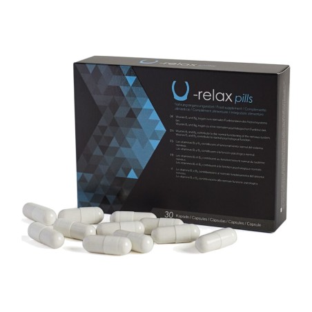 complement alimentari per a la relaxació i el benestar emocional u-relax pills 30 caps