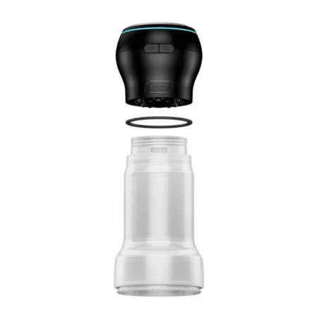 pack von hands-free-plug mit suction-device feel pocket stroker + power blow