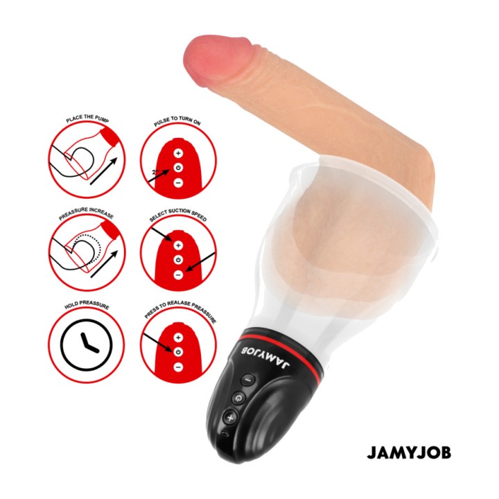 JAMYJOB Bomba automàtica per testicles amb 3 nivells de