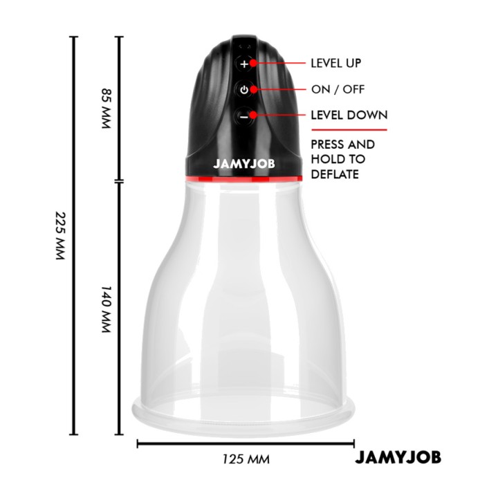 JAMYJOB Bomba automàtica per testicles amb 3 nivells de