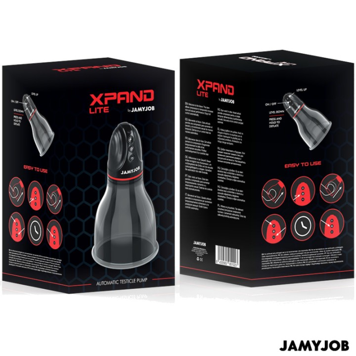 JAMYJOB Automatic testicle pump with 3 suction levels XPAND