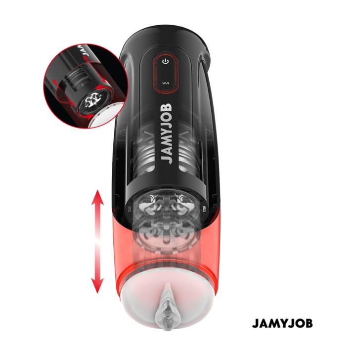 JAMYJOB Automatisk vaginal stimulator med 10(rotation og