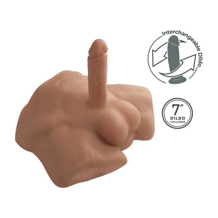 SILEXD Torso basso realistico maschile APOLLO S D-239801VAR