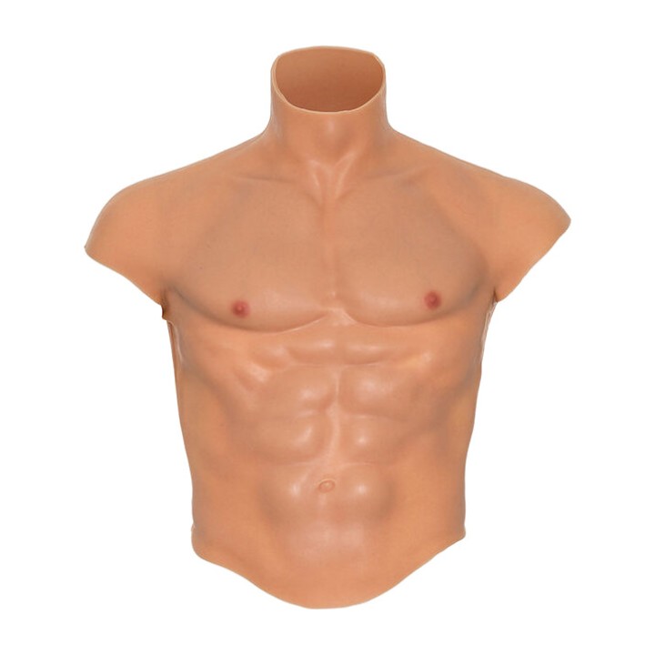 HIDDEN DESIRE Silikontopsøt - mand med sixpack ALTER EGO