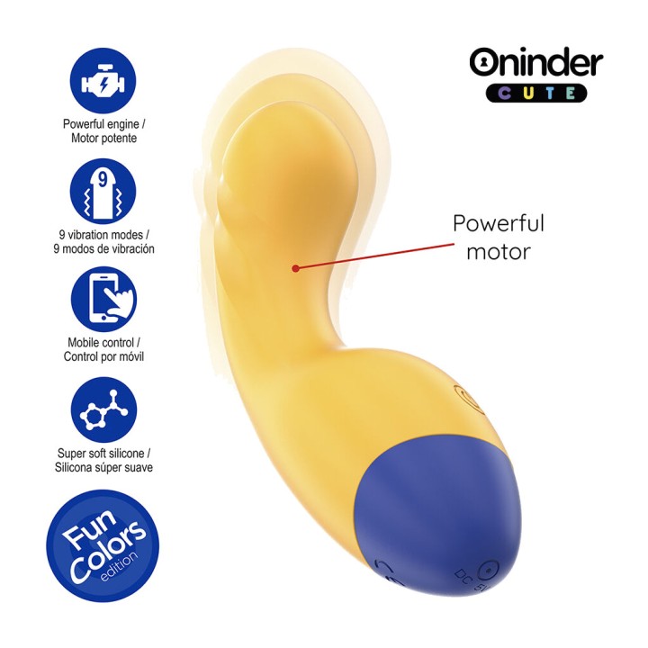 ONINDER Vibrator G-point s aplikací CUTE LOVE BUDDY MASTER