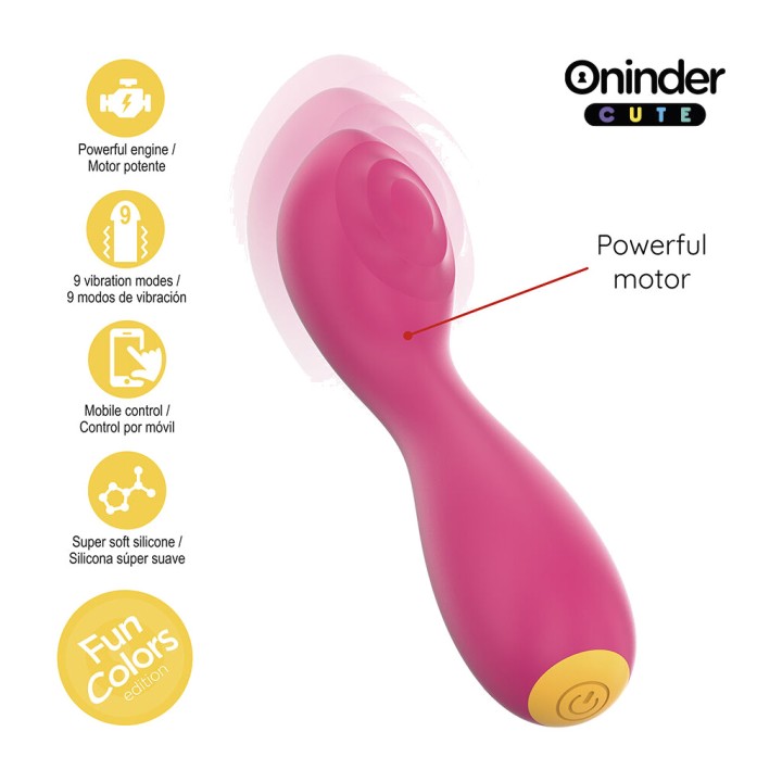 ONINDER Vibrateur point G avec application CUTE LOVE BUDDY
