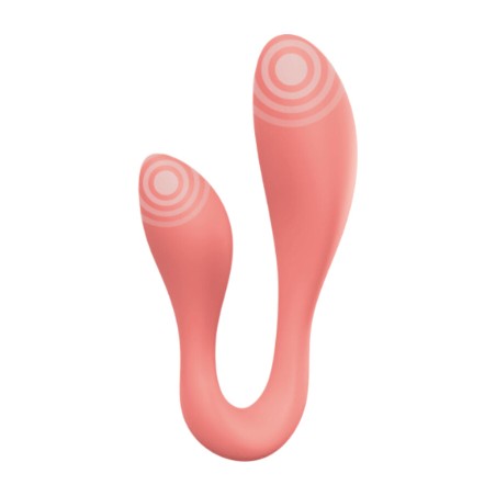 vibratore per coppie con doppia stimolazione e app couple secrets ii