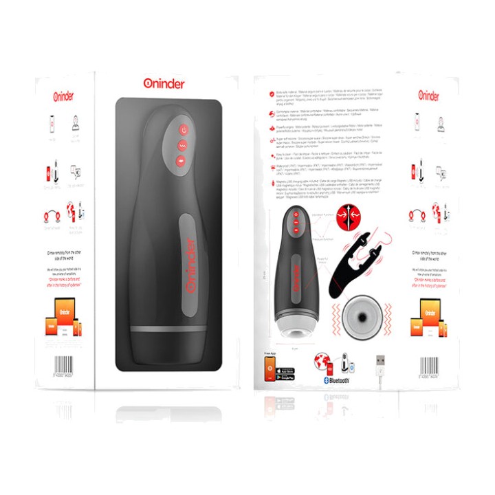 ONINDER Mandeldraber med kompression og vibration app SEOUL