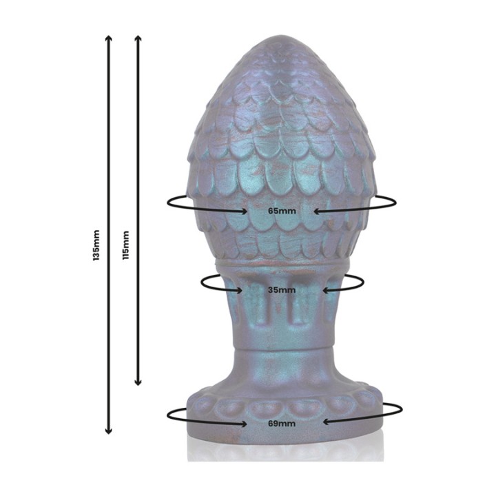 EPIC Dragon egg-shaped anal plug VRAKOS-49110 D-241177VAR