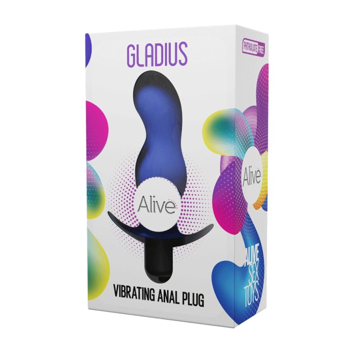 ALIVE Vibrerende analplug GLADIUS D-239799