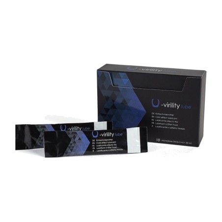 lubricant cu efect frig cu doză unitară u-virility lube 10x5ml