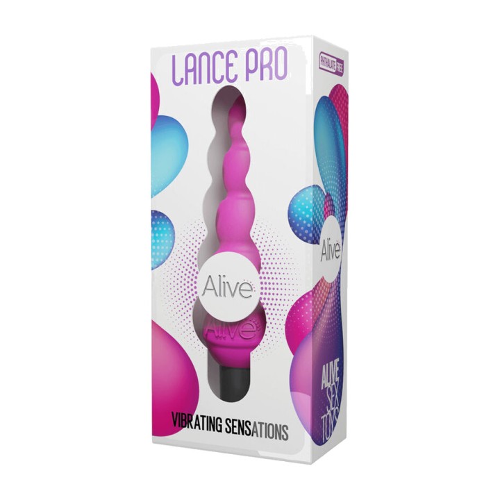 ALIVE Stimolatore e vibratore anale LANCE PRO D-239796